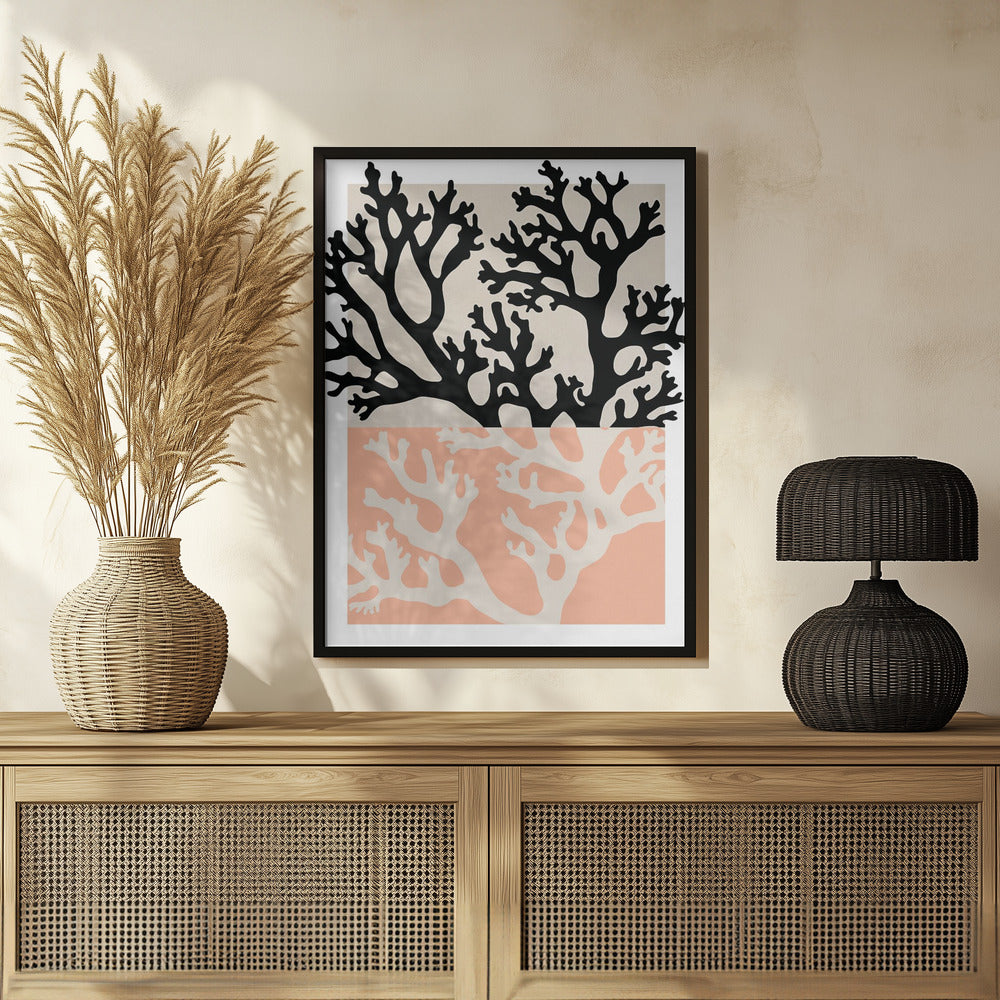 Coral (Peach) Poster